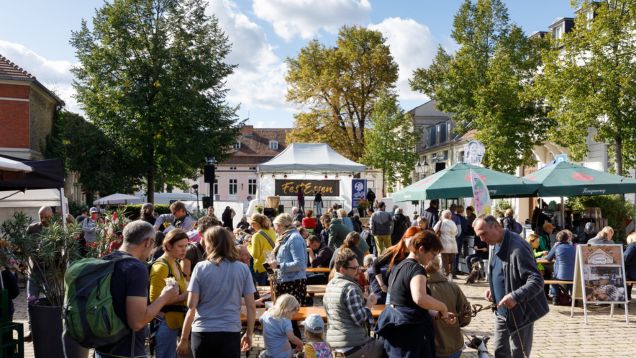 Festival FestEssen auf dem Marktplatz in Werder